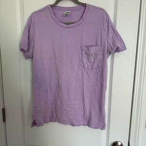PINK Victoria's Secret Light Purple Tee